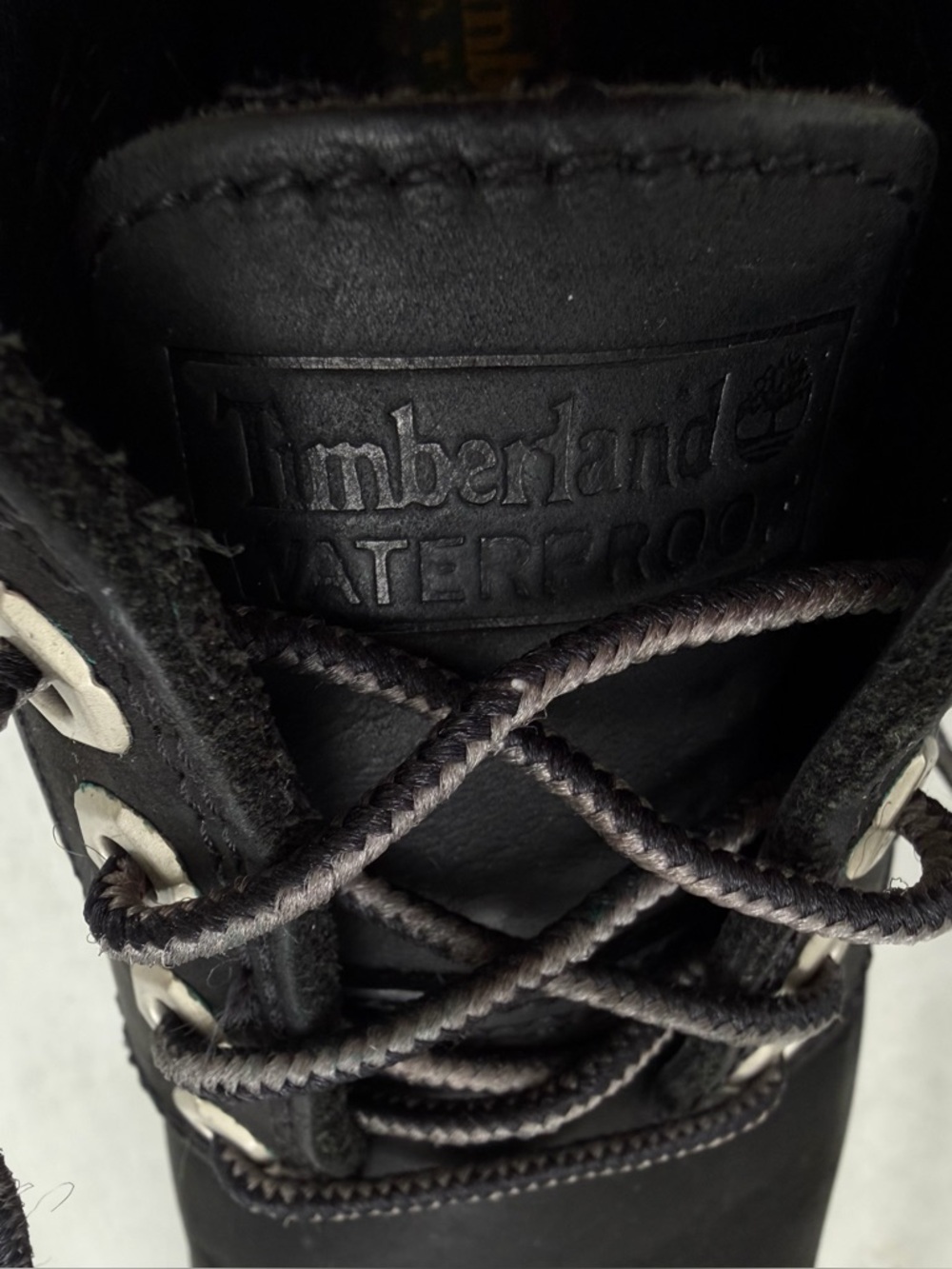 Timberland Waterproof Chukka Boots Combat Moto Boots Black Nubuck Size 7.5 - Picture 5 of 16